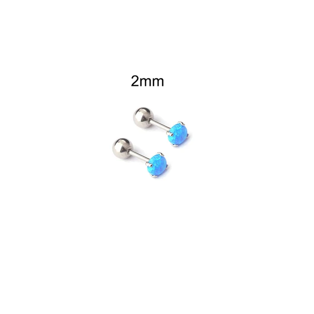 Silver Blue-2mm