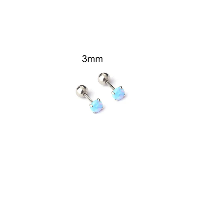 Silver Light Blue3mm